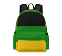 Flag of The African National Congress Classic Backpack Adjustable Shoulder Bag Daypack
