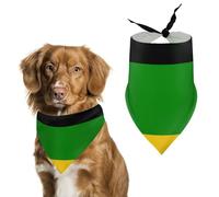 Flag of The African National Congress Cute Dog Bandana Triangle Adjustable Washable