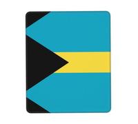 Flag of the Bahamas Printed Comfortable Mouse Padâ€“Non-Slip PU Leather Base, Smooth & Modern Design for Office, HomeUse8.3 x 10.3 in