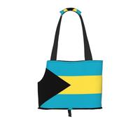 Flag of the Bahamas Small pet carrier suitable for shopping malls airplanes buses and subways