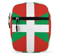 Flag of The Basque Country Small Crossbody Bag for Women Men | Lightweight Shoulder Bags Sling Backpack for Travel Shopping Work