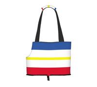 Flag of The Canton of Mecklenburg Dog Purse Carrier,Pet Tote Bag, Bag for Small Dogs Cats Puppy