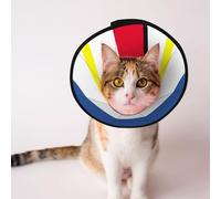Flag of The Canton of Mecklenburg Soft Dog Cone Collar, Depets Adjustable Recovery Pet Cone E-Collar for Cats Kittens Rabbits, Comfy Elizabethan Collar