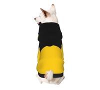 Flag of The Canton of Saxony-Anhalt Dog Hoodie for Small, Soft Breathable, Pet Clothes for Small