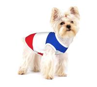 Flag of The Canton of Schleswig-Holstein Cotton Dog Shirt - Soft Breathable Dog Shirt for Dogs Cats Boy Girl Pet Tshirt,Suitable for Small Pets