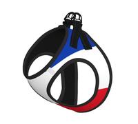 Flag of The Canton of Schleswig-Holstein Dog Harness - Equipped with Reflective Straps and Quick Release Buckles - Suitable for Small Cats and Dogs