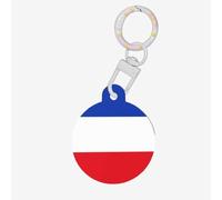 Flag of The Canton of Schleswig-Holstein Dog Tags for Pets,Round Acrylic Pet ID Tags,Perfect for Small to Large Dogs and Cats,Cute & Functional