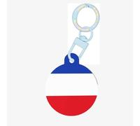Flag of The Canton of Schleswig-Holstein Dog Tags for Pets,Round Acrylic Pet ID Tags,Perfect for Small to Large Dogs and Cats,Cute & Functional