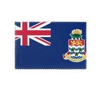 Flag of the Cayman Islands 18 * 12 In Fashion Placemats for Dining Set of Six Insulation for Hotel and Home Decoration
