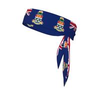 Flag of the Cayman Islands Adjustable Sports Headband Non Slip Durable Stylish and Stable Suitable for Tennis Football and Running