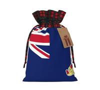 Flag of the Cayman Islands Fashionable Print Small Drawstring Storage Bag Lightweight and Beautiful for Various Festivals