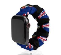 Flag of The Cayman Islands Heart Smartwatch Replacement Band Compatible with IWatch Soft Elastic Wristbands Watch Strap 42mm/44mm