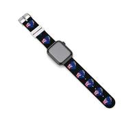 Flag of The Cayman Islands Heart Smartwatch Replacement Band Compatible with IWatch Soft Silicone Wristbands Watch Strap 38mm/40mm