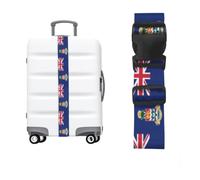 Flag of the Cayman Islands Luggage Strap-Adjustable Suitcase Belt with Buckle