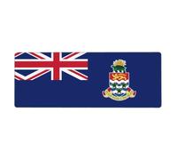 Flag of The Cayman Islands Mouse Pad 11.8x31.5 in. Non-Slip Base for RGB Keyboard, Mouse and Laptop, Suitable for Gaming and Office.