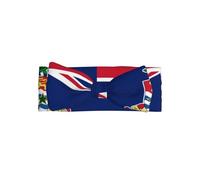 Flag of the Cayman Islands Print Baby Bows Headband, Skin-Friendly Hair Accessories Delicate Hairband for Newborns Infants Toddlers