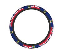 Flag of the Cayman Islands Print Steering Wheel Cover Protector