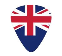 Flag of the Cayman Islands Wear-resistant guitar picks, thin, medium, heavy, 12 pieces of guitar picks, suitable for guitar, bass, electric guitar, ukulele,