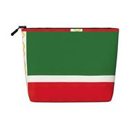Flag of The Chechen Republic A Versatile Travel Makeup Bag, Ideal for Daily Routines and Business Journeys