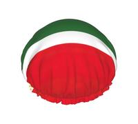 Flag Of The Chechen Republic Hair Cap For Shower, Waterproof Hair Shower Caps For Long Hair, Non-Slip Cute Shower Cap