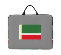 Flag Of The Chechen Republic Print Laptop Case Sleeve Lightweight Protective Bag For School Office Travel Notebook