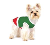 Flag of the Chechen Republic print Tshirts for Small Dogs Dog's Fashion Shirt Breathable Sleeveless Shirts for Small Dogs