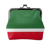 Flag Of The Chechen Republic Printing Small Travel Kit Wallet, Compact Pouch For Camping Adventures And Fishing Trips, Black, One size