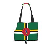 Flag of the Commonwealth of Dominica Small pet carrier suitable for shopping malls airplanes buses and subways