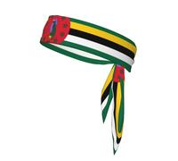 Flag of The Commonwealth of Dominica Sport Anti-Sweat and Anti-Slip Hair Bands for Men and Women Workout Running Sports