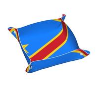 Flag of The Congo Double-Sided Full Print, Leather Tray, Suitable for Placing Some Small itemsã€‚