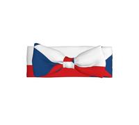 Flag of the Czech Republic All-over printed baby bow headband matches any outfit for babies, toddlers and kids