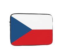Flag of the Czech Republic Patterned 17 inch Portable Laptop Bag - Perfect for Business, Travel, School, Office Shockproof Laptop Inner Pocket