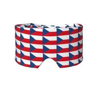 Flag of The Czech Republic Print Eye and Ear Muffs Blackout Sleeping Noise Blocking Ear for Adults Kids Men Women