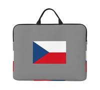 Flag Of The Czech Republic Print Laptop Case Sleeve Lightweight Protective Bag For School Office Travel Notebook