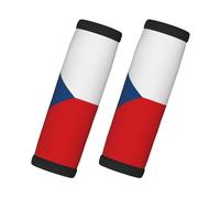 Flag of the Czech Republic Prints Luggage Handle Cover Travel Accessories Soft and Comfortable For Backpacks and Luggage Bags