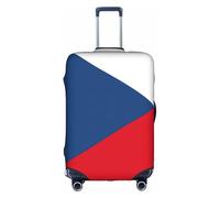 Flag of The Czech Republic Trolley Suitcase Protective Cover Business Travel Luggage Protector Fashion 18-32 Inches