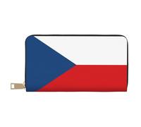 Flag of The Czech Republic Wallet Hand-Held Coin Purse Fashionable and Versatile Long Can Hold Mobile Phones Coins Keys