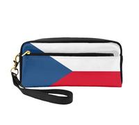 Flag of The Czech Republic Women Travel Makeup Pouch Makeup Bag for Purse Portable Toiletry Bag Accessories Organizer