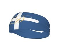 Flag of The Dalles Headbands Men Women Non Slip Wicking Sports Sweatband for Gym Basketball Yoga Hairbands