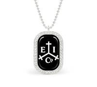 Flag of The East India Trading Company Custom Photo Necklace Personalized Picture Pendant Memory Jewelry for Women