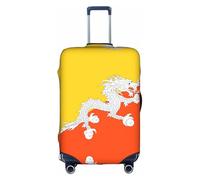 Flag of The Kingdom of Bhutan Suitcase Covers M Fashion Personality Prints Suitable for Business and Outdoor Use