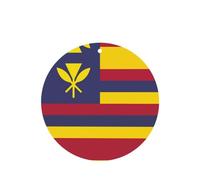 Flag Of The Kingdom Of Hawaii Car Air Fresheners Cards - Set Of 4 Pieces,For Cars & Home, Long-Lasting Lavender Fragrance