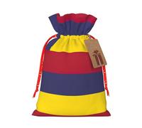 Flag Of The Kingdom Of Hawaii Print Christmas Bag Holiday Present Sack Xmas For Seasonal Decor Gift Wrapping