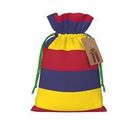 Flag Of The Kingdom Of Hawaii Print Christmas Bag Holiday Present Sack Xmas For Seasonal Decor Gift Wrapping