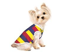 Flag of The Kingdom of Hawaii Print Dog Shirt Summer Lightweight Pet T Shirts Soft Breathable Stretchy Cats Dogs Tee Shirt