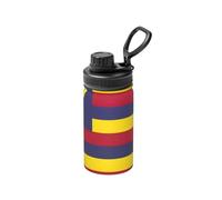 Flag of The Kingdom of Hawaii Print Insulated Metal Water Bottle, 12 Oz Stainless Steel Space Sport Bottle Keeps Cold and Hot