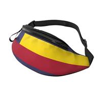 Flag of The Kingdom of Hawaii Print Man and Women Waist Bag Lightweight Travel Accessory for Hiking Cycling Running