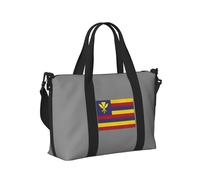 Flag of The Kingdom of Hawaii Print Women Men Travel Hand Bag Lightweight for Carry On Weekend Trip Gym Tote Bags