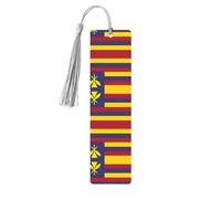 Flag of The Kingdom of Hawaii Printing Fashion Wooden Bookmarks 5 Pieces,Rectangle Bookmarks for Adult Perfect for Graduation Gifts