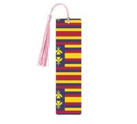 Flag of The Kingdom of Hawaii Printing Fashion Wooden Bookmarks 5 Pieces,Rectangle Bookmarks for Adult Perfect for Graduation Gifts